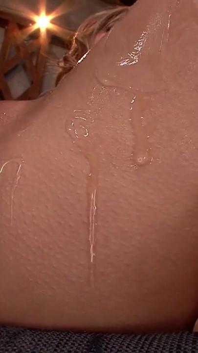 Slim and Petite Japanese Teen Model get oiled and Uncensored JAV Creampie Fuck with client | Clip 1