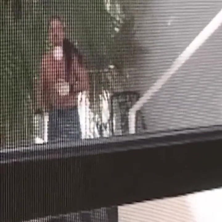 Mature Brunette MILF Stretched Wide by Broom Handle