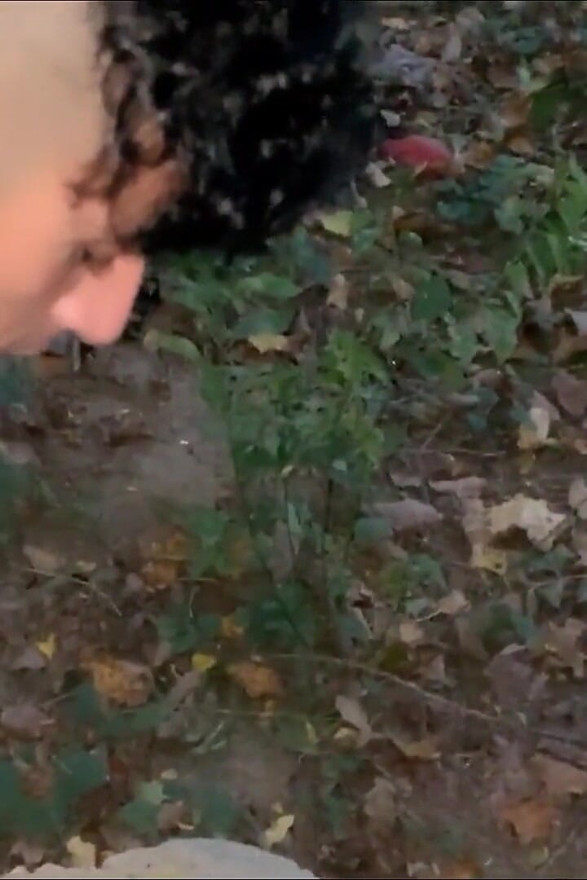 Spitting Ugly Cruisers Cum and Jerk off on His Disgusting Boys Juice