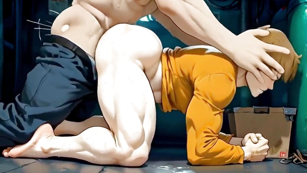 Eating the Tight Little Assholes of My Iowa Farm-boy Twink Friends. Yaoia Hentai Animation.