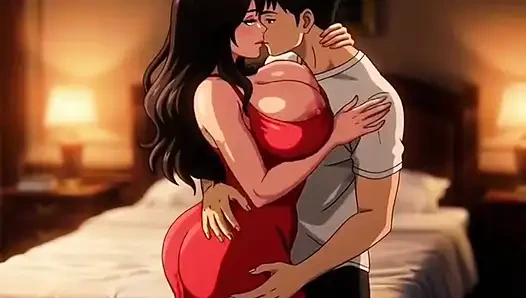beautiful busty stepmom Elena shares a secret While Dad is away on a business trip