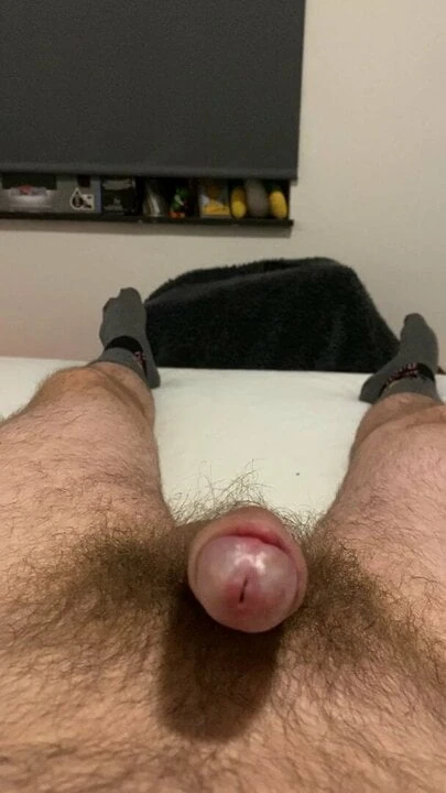 Cum over pink minion socks