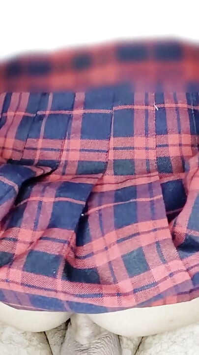 Schoolgirl in High College Uniform Has Sex with Street Perverts
