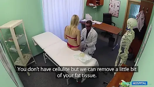 Fake Hospital - Curvy Blonde with a Bubbly Butt Takes Doctor's Naughty Offer for Pleasure