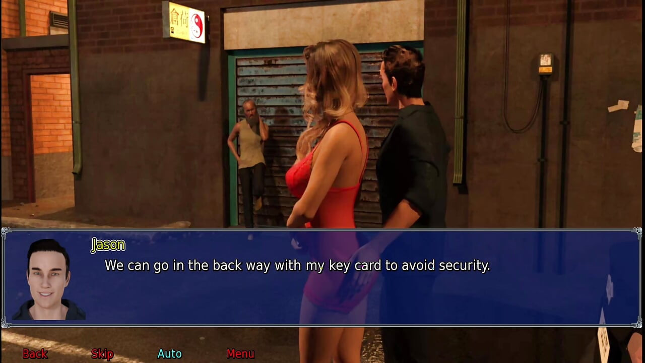 A esposa do escritório # 24 - Stacy foi fodida pelos caras do trabalho ... Jason fodeu Stacy no carro e um estranho se juntou.