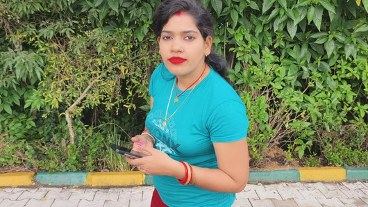 Odia Desi esposa desfrutar com seu namorado no parque. Odia Sexo vídeo