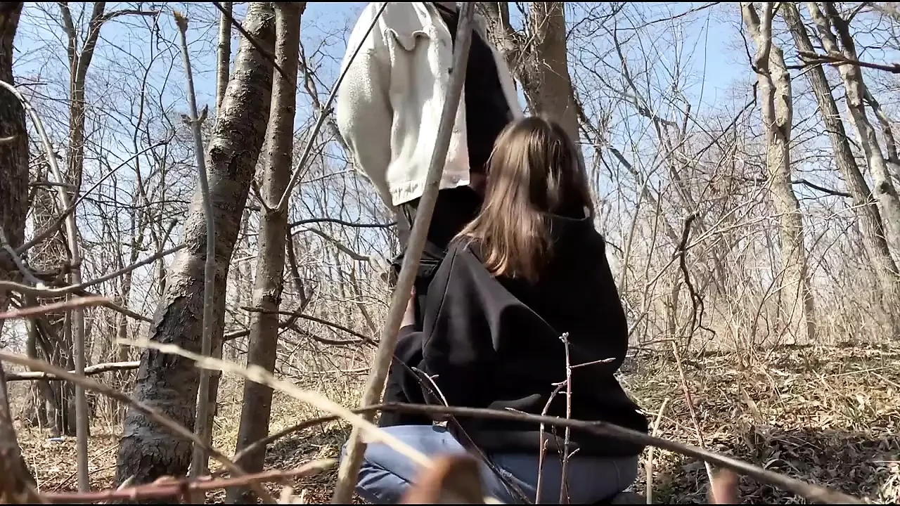 took the whore to the forest and fucked her