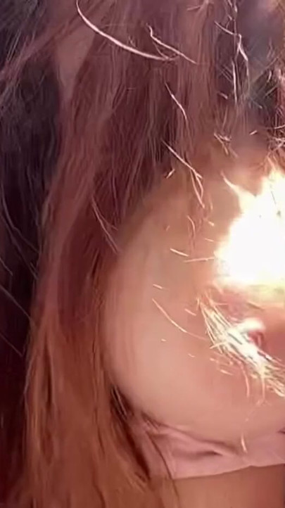stora tuttar Milf Artemisia Love hot solo stora bröst studsar lång hår fetisch | Klippa 1
