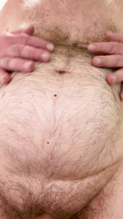 Coach Karl Rubs His Belly For You 6940