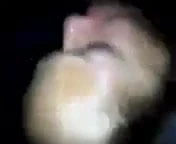 White girl sucking a chocolate dick to completion