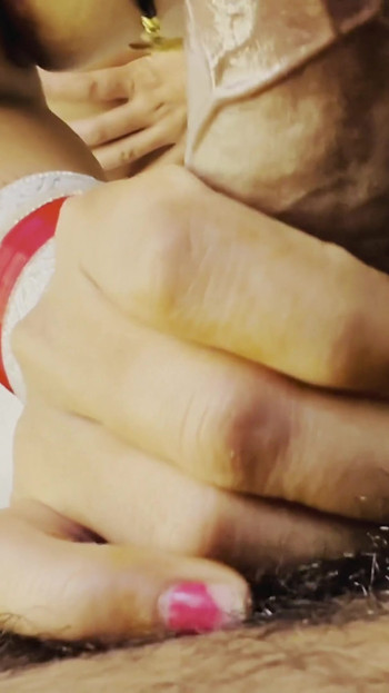 Key moment from "Sasur and Bahu Father-in-law Fucked by Daughter-in-law Alone in the Room for Oil Massage part 2 EP 3"