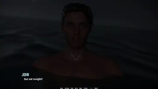 Dominos Beach 16 John First Date Fiona Boat Ocean Sunset Sfw