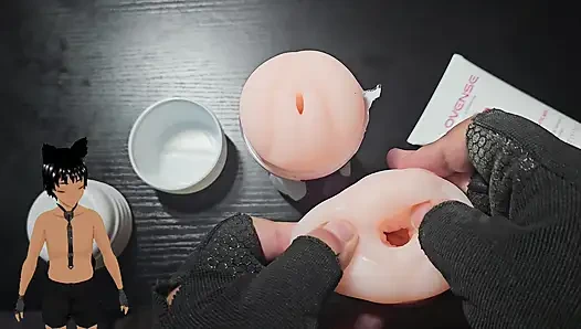 Using a pocket pussy that is mature and is still very tight