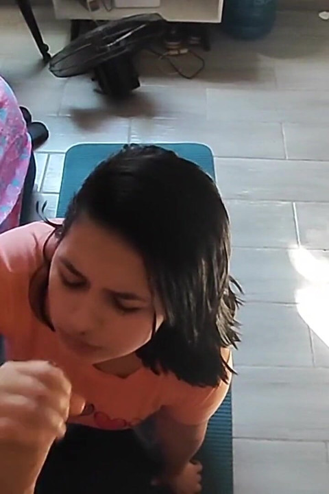 Cleaner Sucking Penis