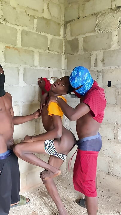 Twink Threesome Rough Riders