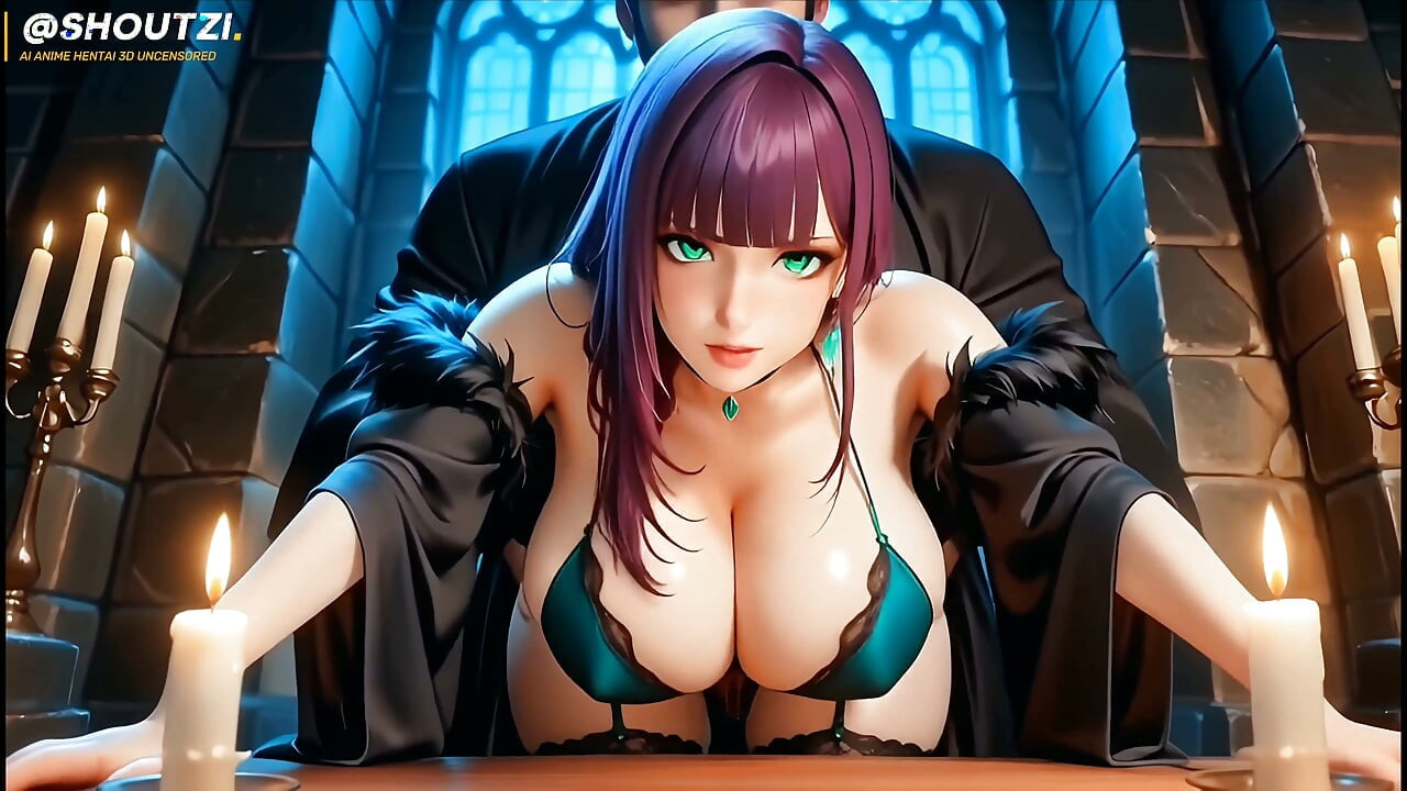 Hexa the Candlelit Witch Slut Harem Girl Blowjob Doggy Sex Tasty Facial 4k