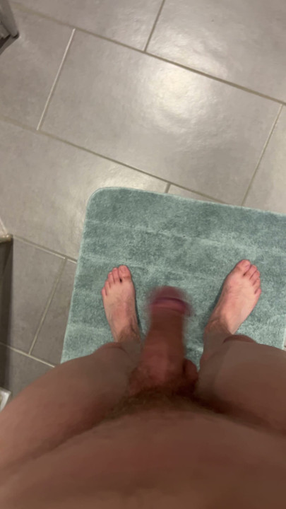 Fraîchement sortie de la douche