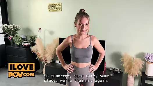 Steamy and Sexy Gym Session With ImMayBee