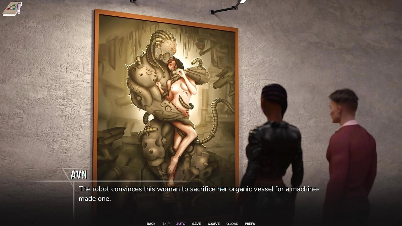 Museum Date Getting Aroused by Nude Art - Taboo University 5