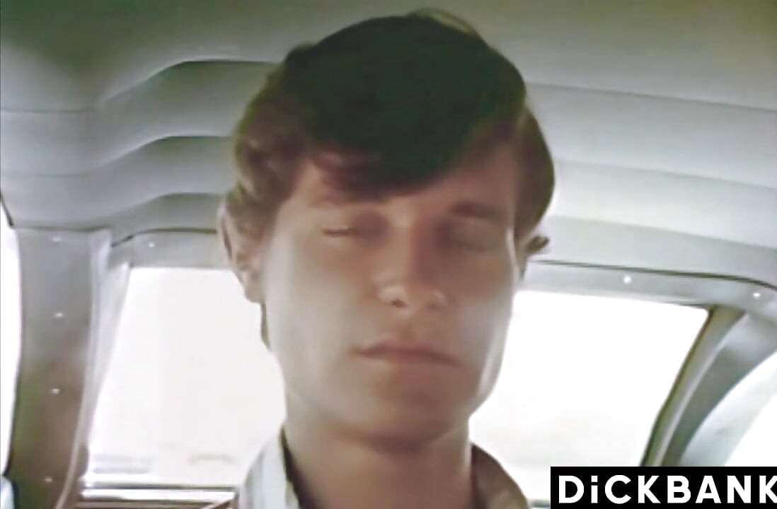 Vintage Video Of Two Studs Rocky And Johnny Escaping Cops And Fucking To Destress