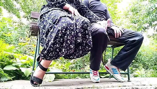 Mature Cuckold Wife Made Me Cum for Her Hubby