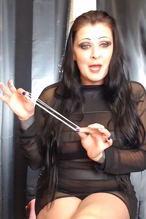 Rough CBT snap tease