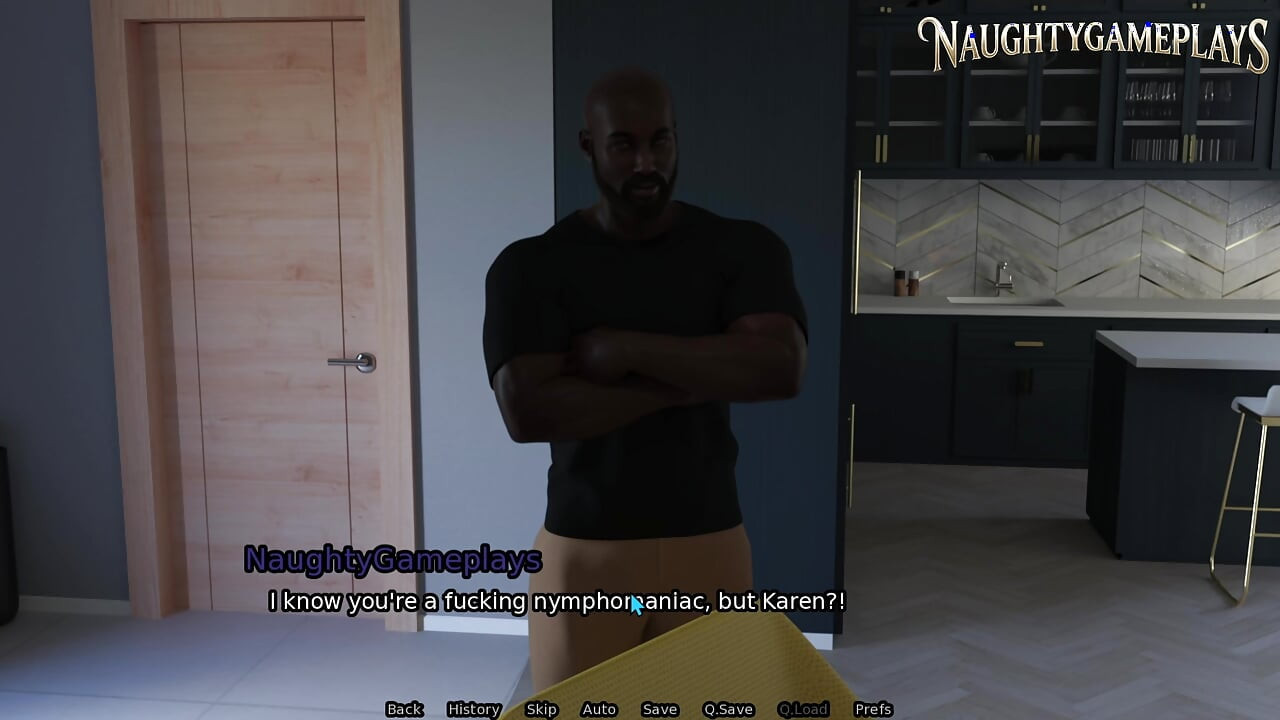 Shadows of Trust Part 01 By Sieglinnde, Huge BBC Dick Fucking MILF'S Big Ass, 3D Game
