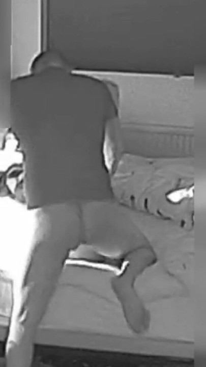 UDA Caught on infrared camera with the neighbor fucking hard cum on her pussy | Clip 1