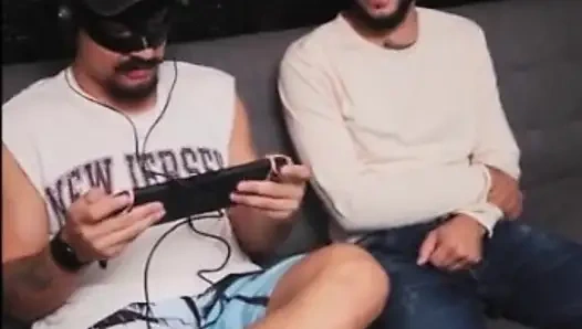 my STEPBROTHER likes to see me play his friends