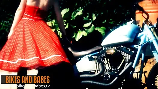 Amelia de luxe - bikes and babes tv sexy videos