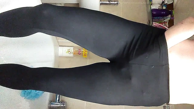 Katie wets and ruins her orgasm.