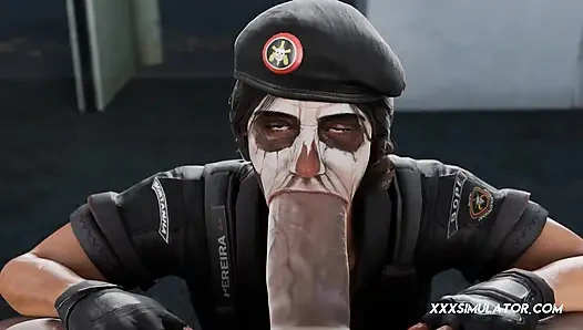 Sexy Caveira Worshipped Gently in POV With Oral & Deep Sex