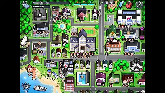 Summertime saga - Josephine gave Johannes a blowjob behind the counter ... Johannes fucked Tina