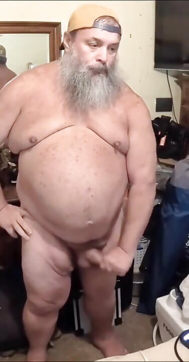 Big Bear Belly and Cock