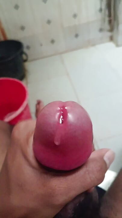 Young guy mastrubating