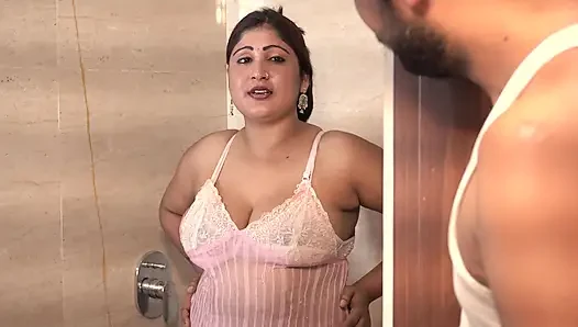 Bhabhi Fucked in Bathroom Hardcore Sex (4K Video)