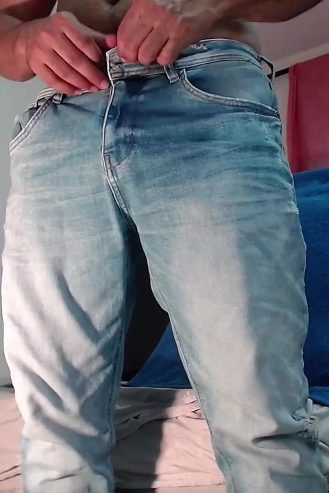 Stripping After Coming Home From Work