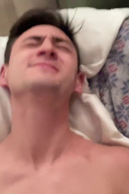 Big Daddy with Big Fat Cock Fucks Twink Bareback