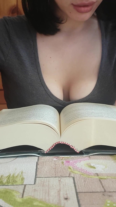 Emotional moment from "Histerical Literature Yumi: she can't read anymore and cums- vibrator (ENG)"