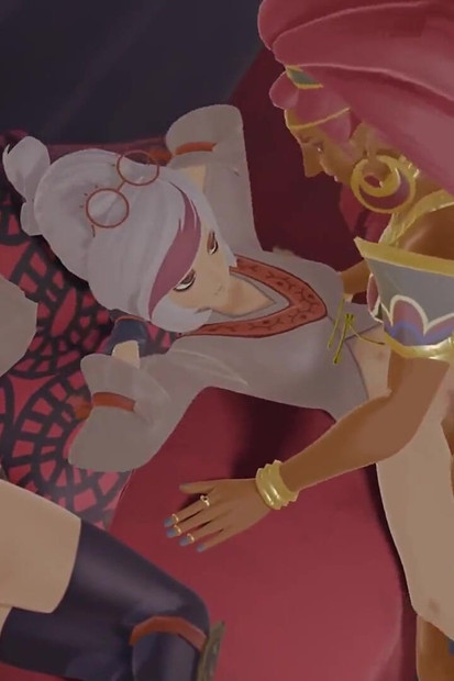 Futa Urbosa X Purah X Impa (gola x odjevena) (futa shema)