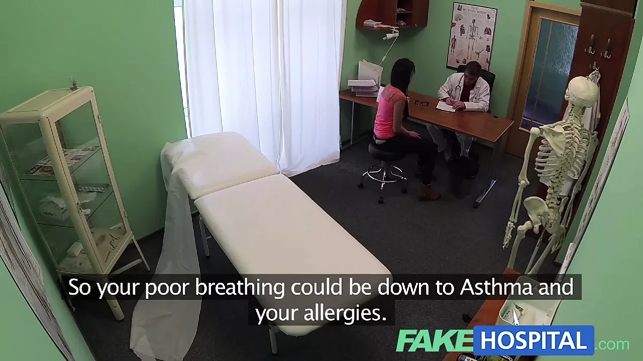 FakeHospital Doctor and nurse enjoy patients wet pussy