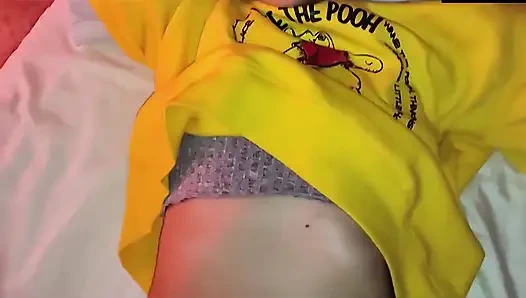 Memekku nggak sabar dicrot di dalam sama babi sange!