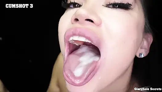 Gloryholesecrets - bu ateşli esmerin ağzına gelmek ister misin?