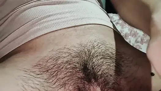 Using dildo hard on my pussy, I did it with desire