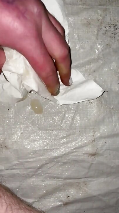 Jerked off in My Tent