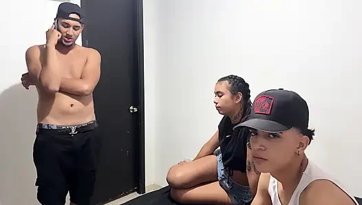 What could happen if a group of hot friends share a hotel room?