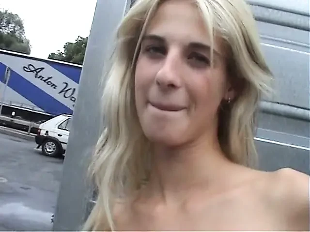Picking up a girl on a gas station