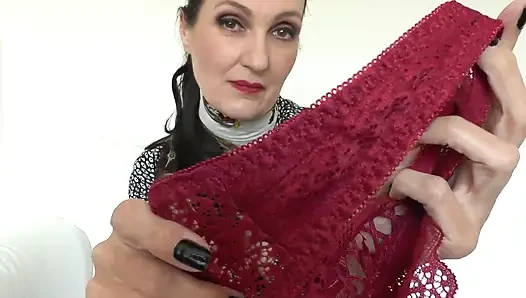 Secret Fantasies Come True! Sniffing Sexy Panties and Cumming on Them, Lady Victoria Valente