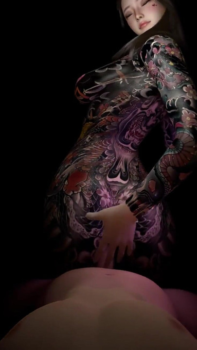 VAM POV - Yakuza Tattoo Girl 1 | Clip 1