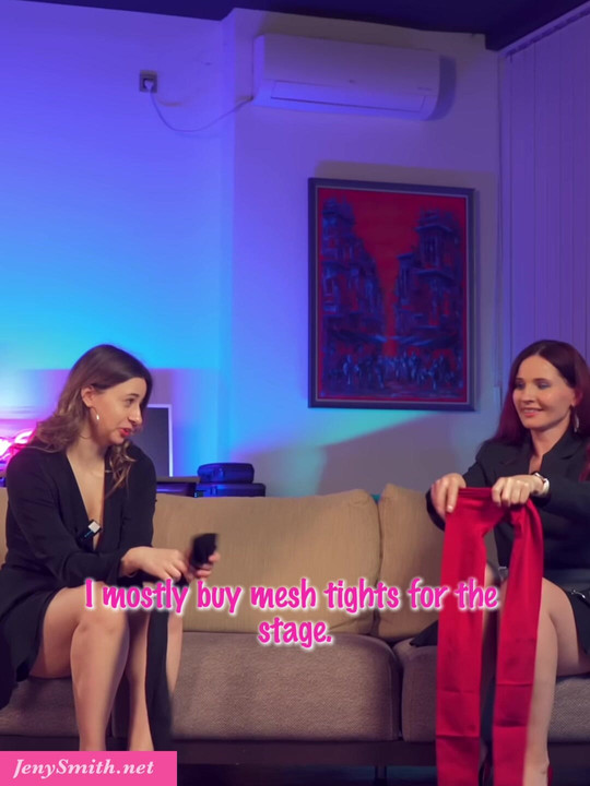 Jeny Smith i Mira isprobavaju najlonke 🔥